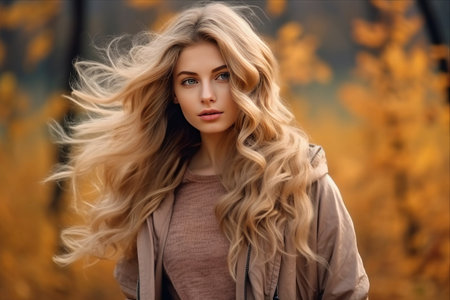 Achieve Smooth and Healthy Autumn Hair: Effective Tips for Repairing and Maintaining Bleached Hairの素材