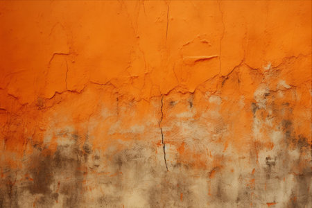 Orange Textured Wall: A Vibrant AR 3:2 Profileの素材