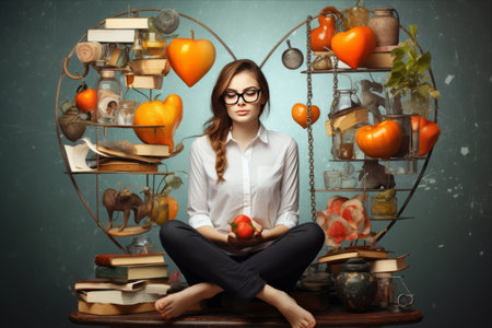 Striking the Perfect Balance: A Young Worker's Journey towards Health, Success, and Loveの素材