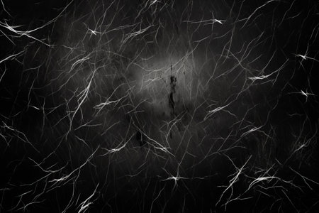 Etching Elegance: A Stylish Design Template with White Scratches on a Captivating Black Background (3:2 Aspect Ratio)の素材