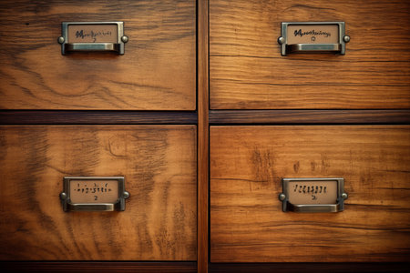 Unlocking the Knowledge Vault: Embracing Essential Concepts Amidst a Rustic Wood Textureの素材