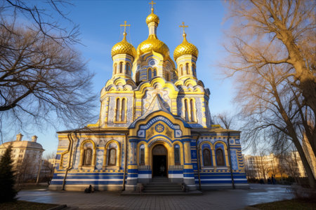 The Annunciation Cathedral: Kharkiv's Majestic Candy Striped Jewel with a Neo-Byzantine Splendorの素材