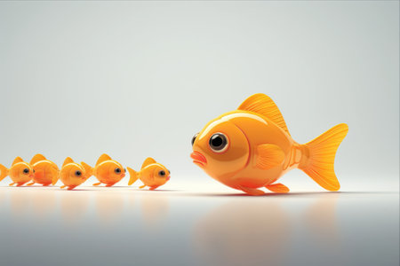 The Orange Fish: Leading with Teamwork for Success in Business and Innovationの素材