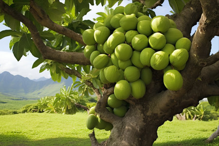 The Ancient Voyage and Legacy of Hawaii's Breadfruit Tree: A Treasured Polynesian Importの素材