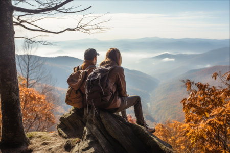 Falling for Autumn: A Serene Retreat with Friends in the Smoky Mountains of Tennesseeの素材