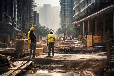 The Dynamic Landscape: Co-workers Uniting in Construction Work âAR 3:2の素材