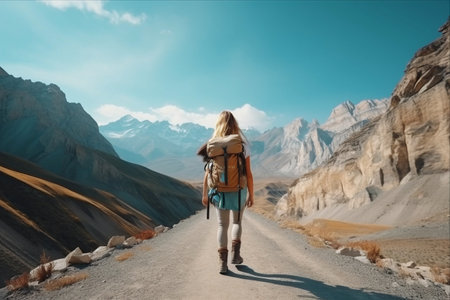 The Majestic Journey: Exploring the Mountains through Adventure and Alpinismの素材