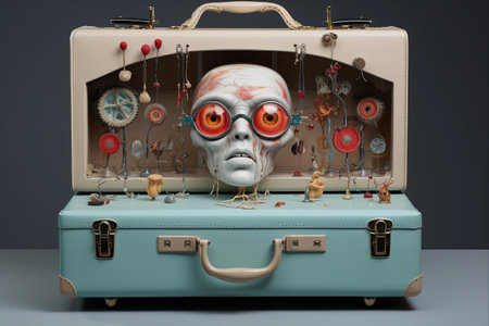 The Versatile Briefcase: Bringing Style and Function in a 3:2 Aspect Ratioの素材