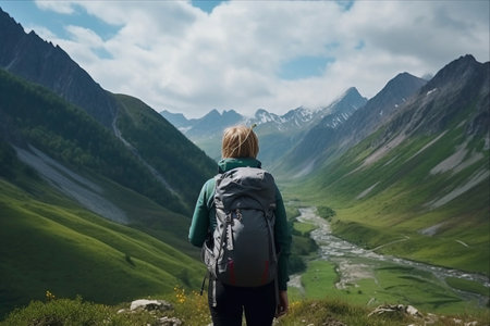 Exploring the Majestic Mountains of Dombay: A Journey into Russia's Wildernessの素材