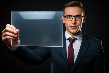 Empowered Businessman: Unveiling the Brand with Confidence and Clarityの素材