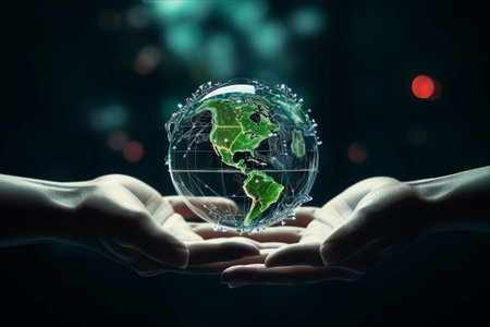 The Vital Connection: Bridging Humanity and AI through Technology and the Future Worldの素材