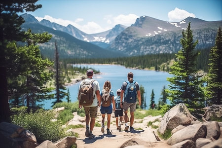 Majestic Adventures in the Colorado Rockies: A Family's Unforgettable Summer Vacationの素材
