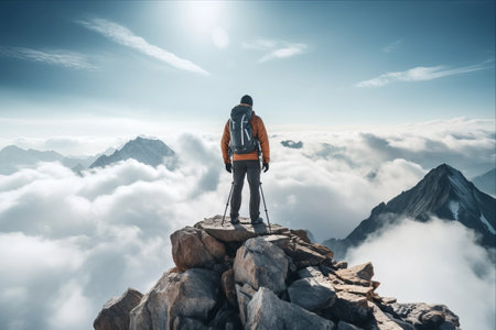 On Top of the World: A Thrilling Journey of Adventure and Triumphの素材