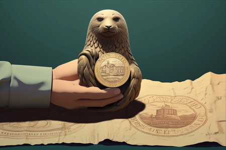 Sealing the Deal: Exploring the Symbolism of Hand and Paperwork Connection in AR 3:2の素材