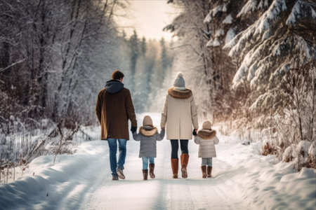 Winter Wonderland: A Family Adventure in the Snowの素材