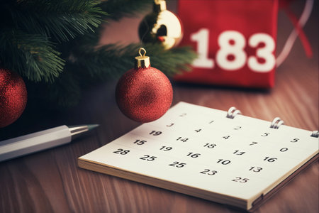 Mark Your Calendars: January 6th Is Take Down the Christmas Tree Day!の素材