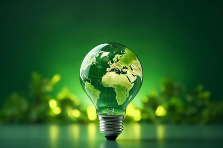 A Bright Future: Illuminating the World with Renewable Energyの素材