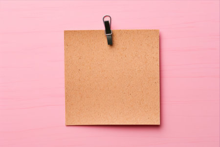 Pink Note: A Tender Touch on the Cork Boardの素材