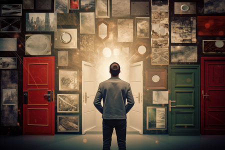 The Doorway to Destiny: Navigating the Crossroads of Life's Crucial Choicesの素材