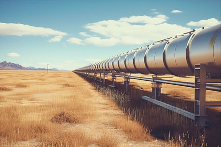 The Vitality Of Environmentally-Friendly Oil or Gas Pipelines: Powering Modern Civilization Efficiently Over Long Distancesの素材