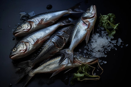 Unraveling the Anatomy of King Mackerel Fish: A Fascinating Look After Dissectionの素材