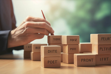 The Art of Prioritization: Unveiling the Order of Importance - Text Concept Background AR 3:2の素材