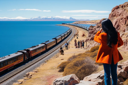 Capturing the Essence of Peru: Asian Adventurer Immortalizes PeruRail Titicaca Train and Breathtaking Sceneryの素材