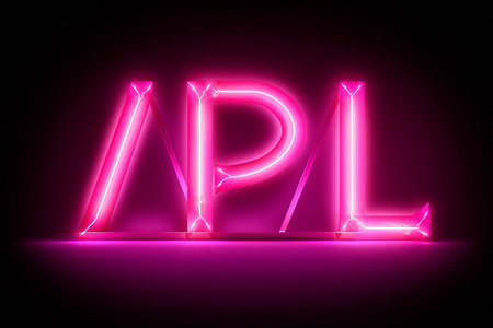 Pink Neon Spotlight: VIP Letters Embodying Popularity, Status, and Importanceの素材