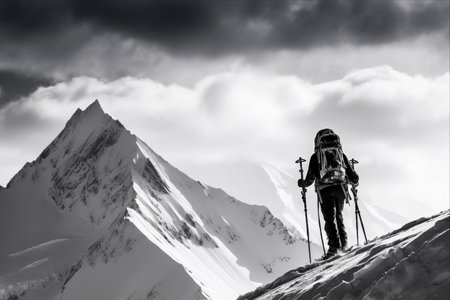 Ascending to Great Heights: A Breathtaking Journey in the Caucasus Mountainsの素材