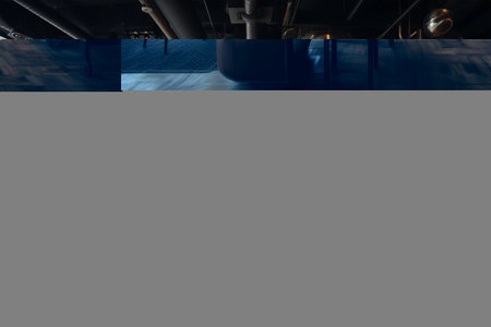 Industrial Chic Meets Cozy Comfort: Exploring the Character of a Trendy Coffee Shopの素材