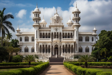 The Palace of Winds in Jaipur, Rajasthan, Indiaの素材