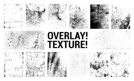 Overlay grunge texture for background. Mockup texture stampの写真素材