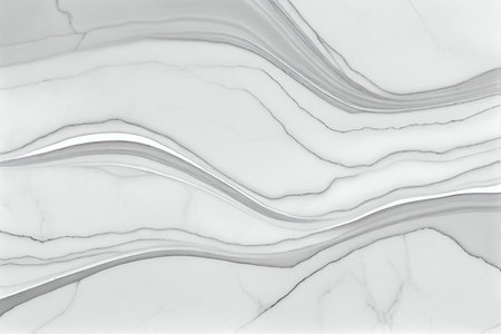 Marble. Ceramic tiles in marble style. Marbling with light gray stripes. Generative AIの素材