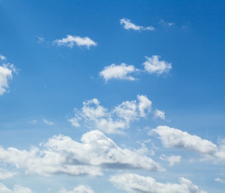 Blue sky background.の写真素材