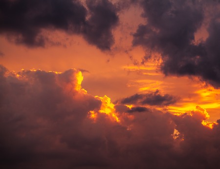 Colorful sunset