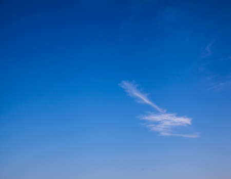 Blue sky.