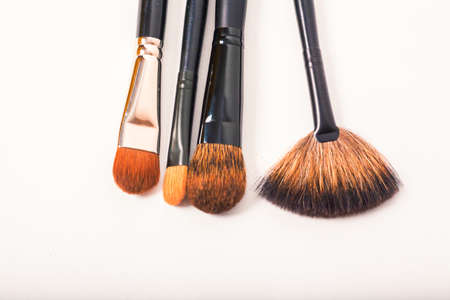 Isolated brush set makeupの写真素材