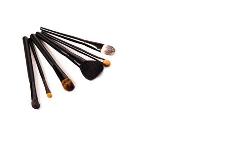 Isolated brush set makeupの写真素材