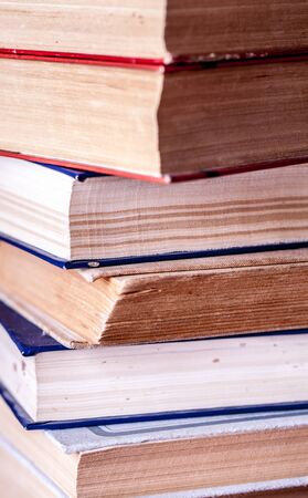 A Stack of old books.