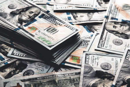 Dollars seamless background. High resolution seamless textureの写真素材