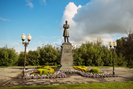 Monument to Ivan Alexeyevich Bunin. Russian writer (1870-1953)のeditorial素材