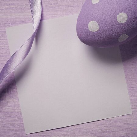 Postcard for Easter. Top viewの写真素材