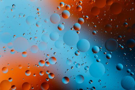 Abstract background with multicolored circles. Close-upの写真素材