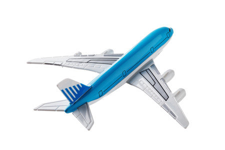 Toy plane , isolated on white background