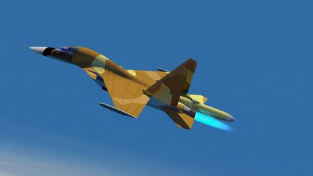 The image of the Russian warplanの写真素材