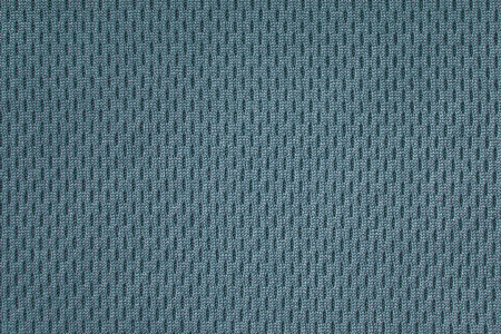 Perforated thermo fabric aquamarine closeupの写真素材