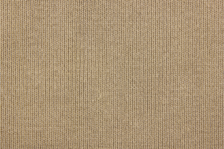 Beige knitted texture for backgroundの写真素材