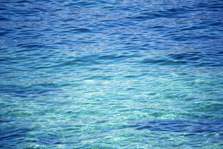 Open sea with wavesの写真素材