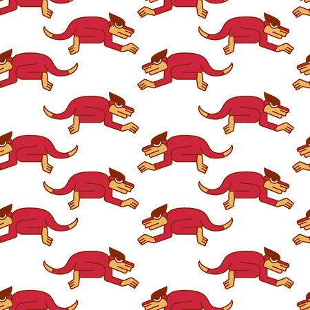 Aztec cacao pattern.のイラスト素材