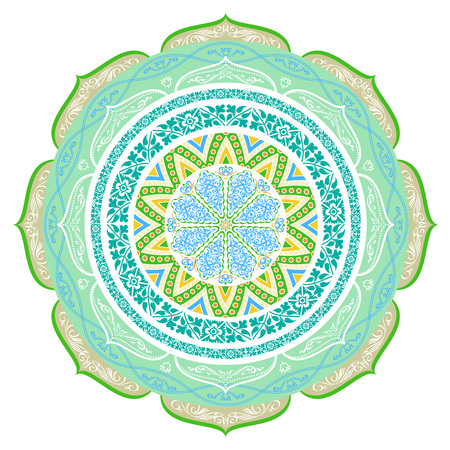 Vector illustration poster for the Muslim holiday of Ramadan. のイラスト素材